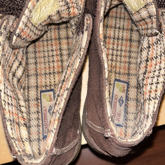 Caribbean Joe Andy brown suede chukka desert shoes Size 9.5 - Picture 5 of 11